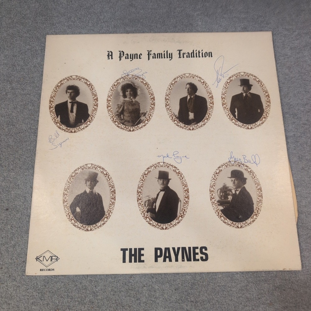 The Paynes A Payne Family Tradition Signed Vinyl LP KMR Records Gospel 33260705 - Picture 1 of 7